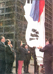 Korean Flag at Daley Center